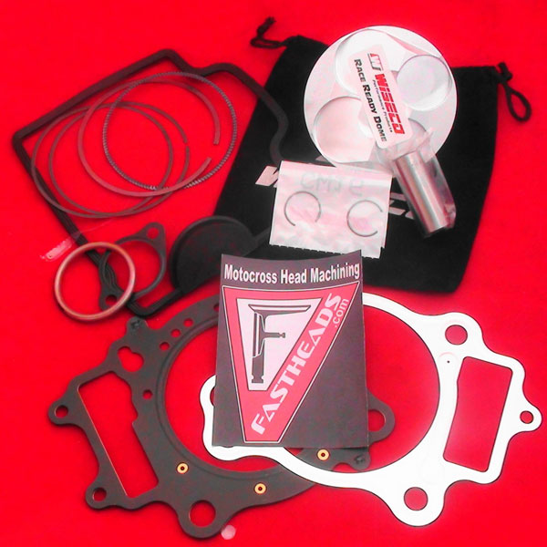 Honda Forged Wiseco Piston Kit +OEM Top End Gaskets-1