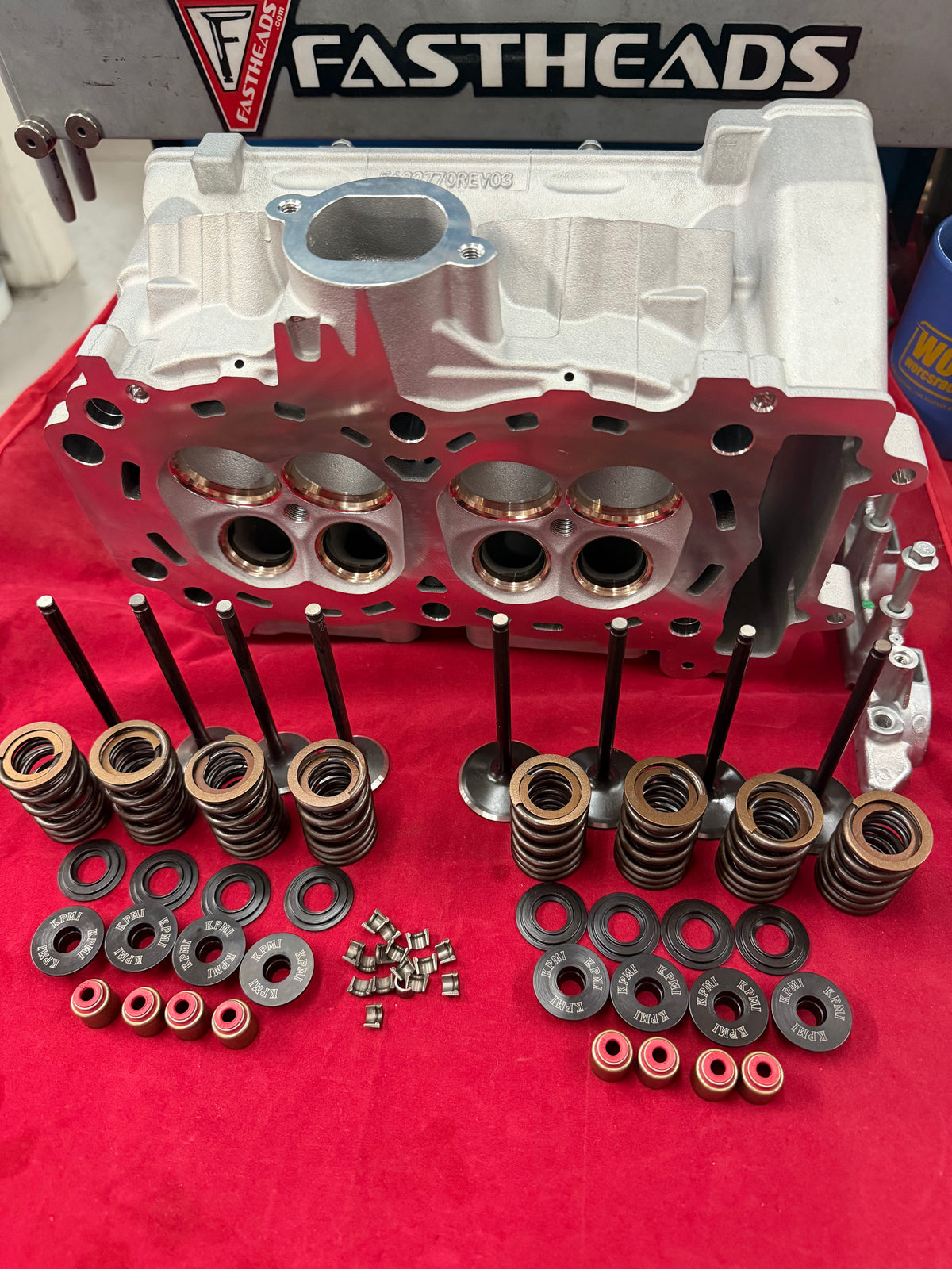 NEW OEM HEAD WITH  KIBBLEWHITE  VALVES AND SPRINGS 1000 TURBO 2016-2020-1