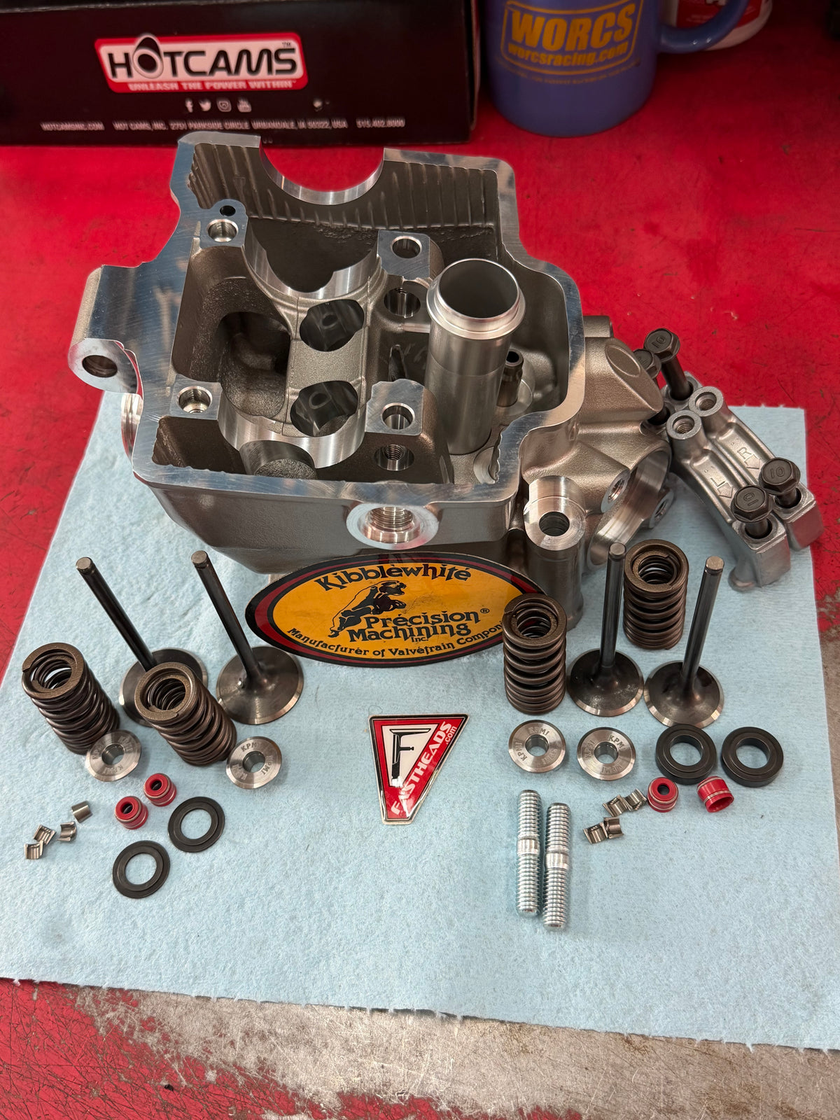 CRF250R New Head Kibblewhite Stainless Steel Package